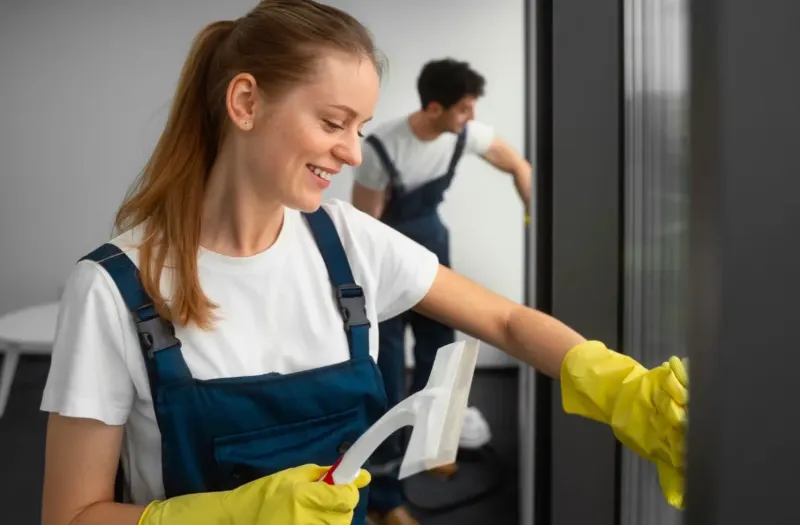 Professionelle Reinigungsfirma in Berlin für zuverlässige Gebäudereinigung. Sauberkeit für Gewerbe, Büros und Objekte jeder Größe.